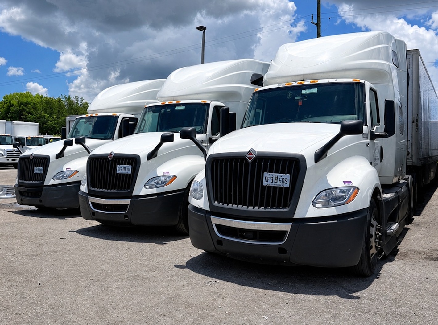 Go On Cargo fleet of semi trucks