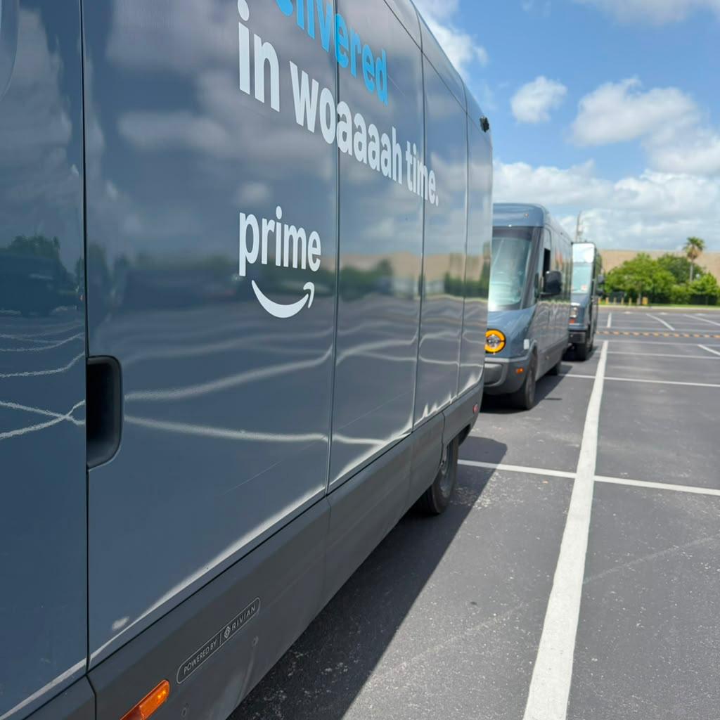 Go On Logistics delivery van