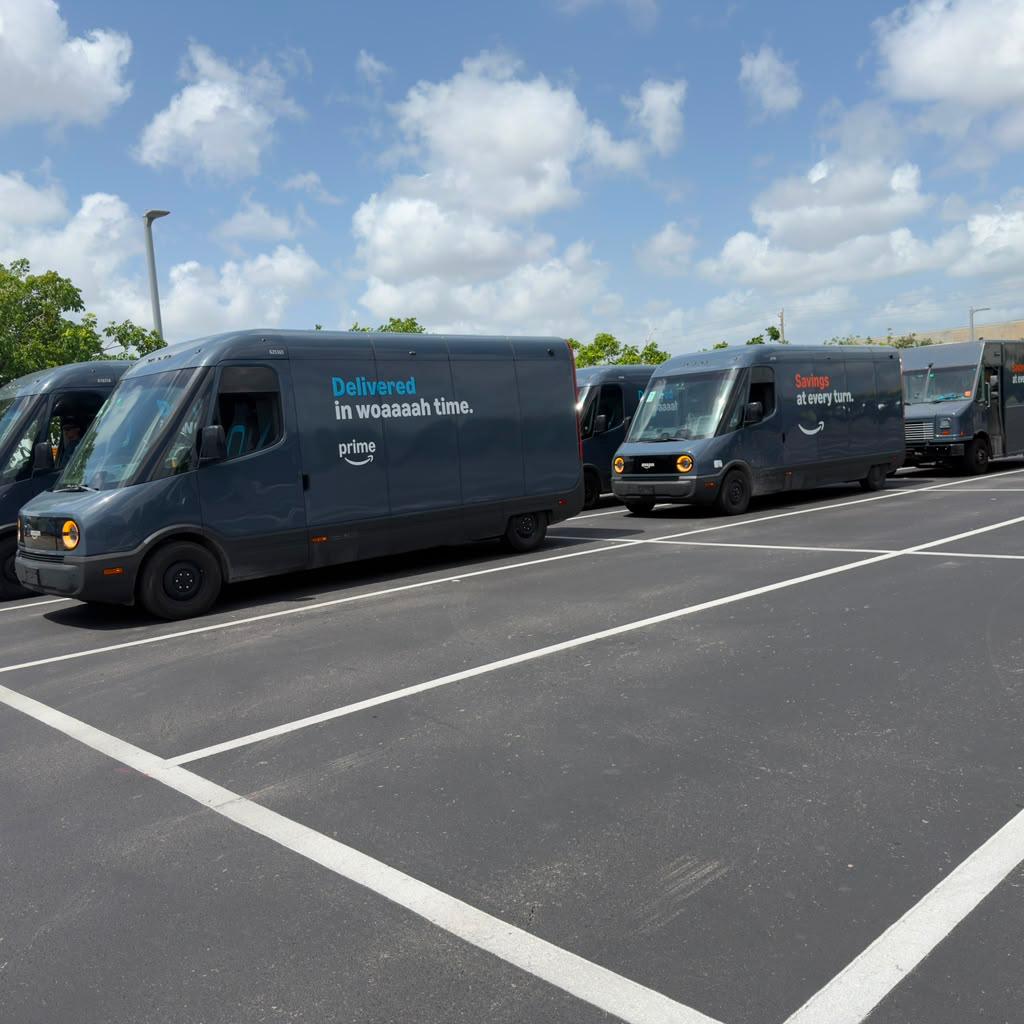 Go On Logistics delivery vans